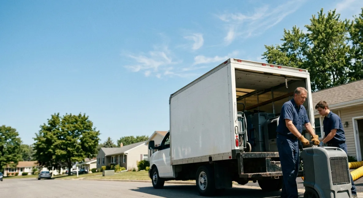 Water Damage Cleanup in Aurora, IN near me